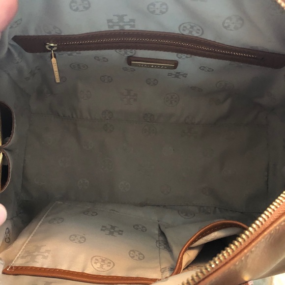 SOLD Tory Burch Caramel Satchel with Crossbody - Picture 6 of 8
